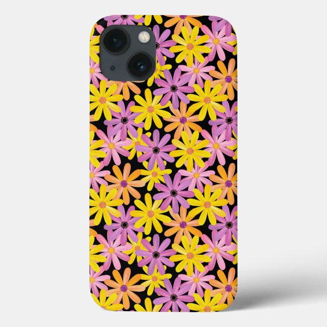 Gerbera flowers pattern, background Case-Mate iPhone case (Back)