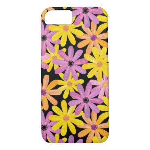 Gerbera flowers pattern, background iPhone 8/7 case