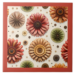Gerbera Galore Tile
