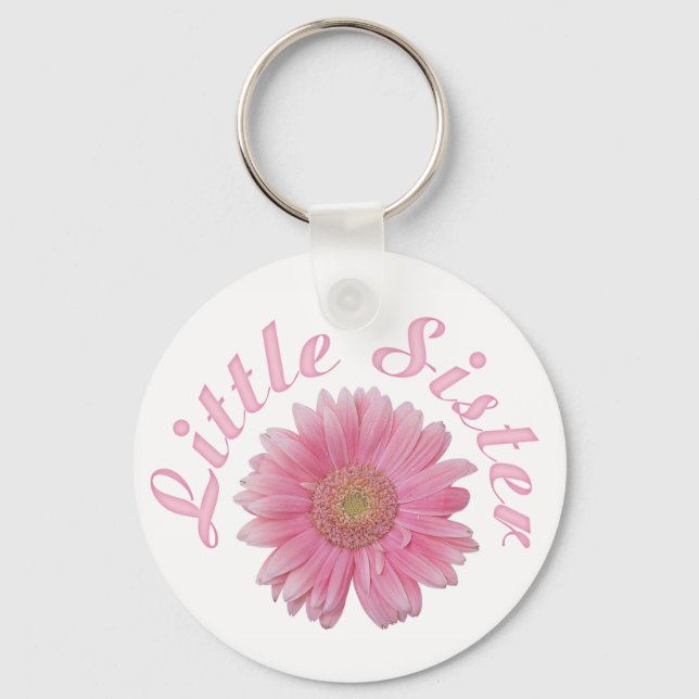 Gerbera Little Sister Key Ring (Front)