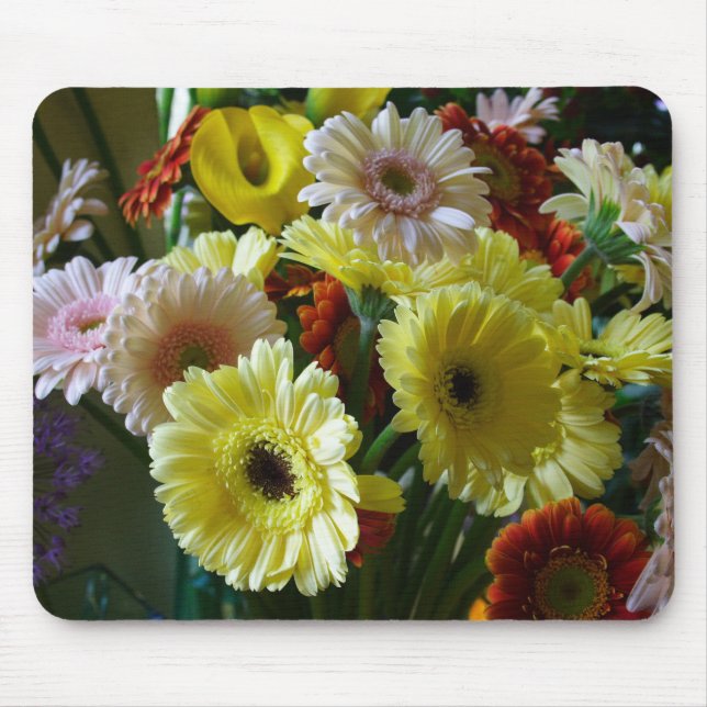 Gerbera Mouse Mat (Front)