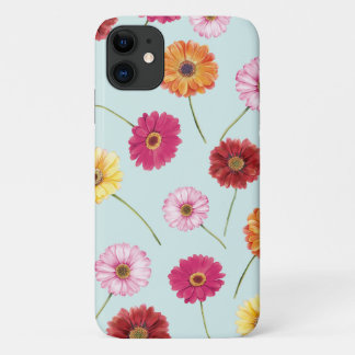 Gerbera,pink,red,orange,yellow  iPhone 11 case