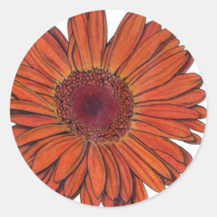Gerbera Sticker