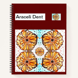 Gerberas Café Notebook