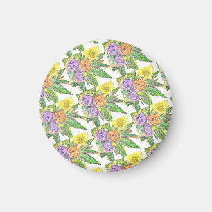 Gerberas Daisy Magnet