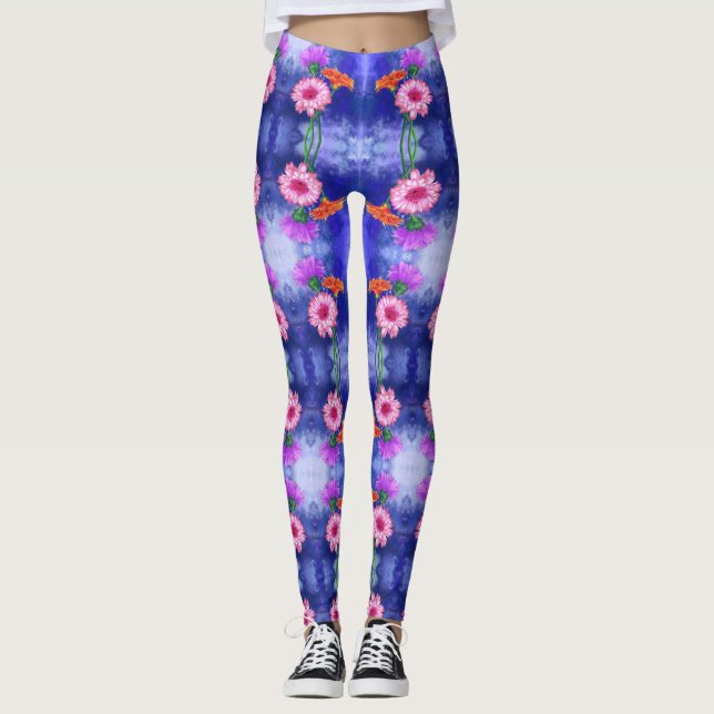 Gerberas Leggings (Front)