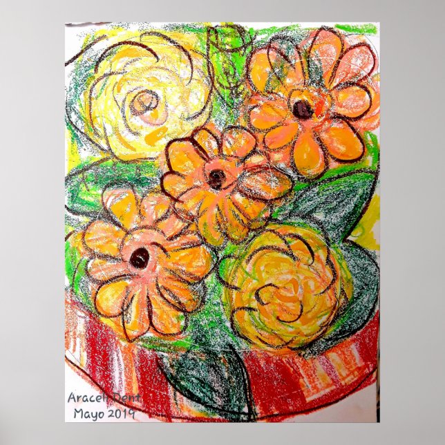 Gerberas Poster (Front)