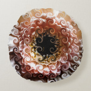 GERBERAS ROUND CUSHION
