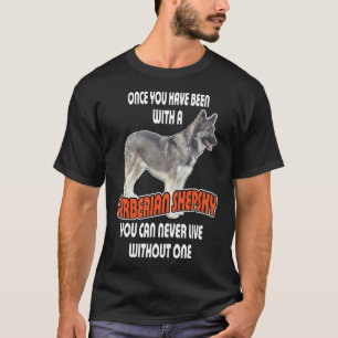 Gerberian Shepsky German Shepherd Siberian Husky D T-Shirt