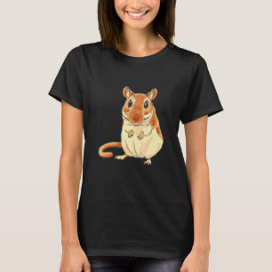 Gerbil Animal Rodent Rat Desert Creatures Gerbil O T-Shirt