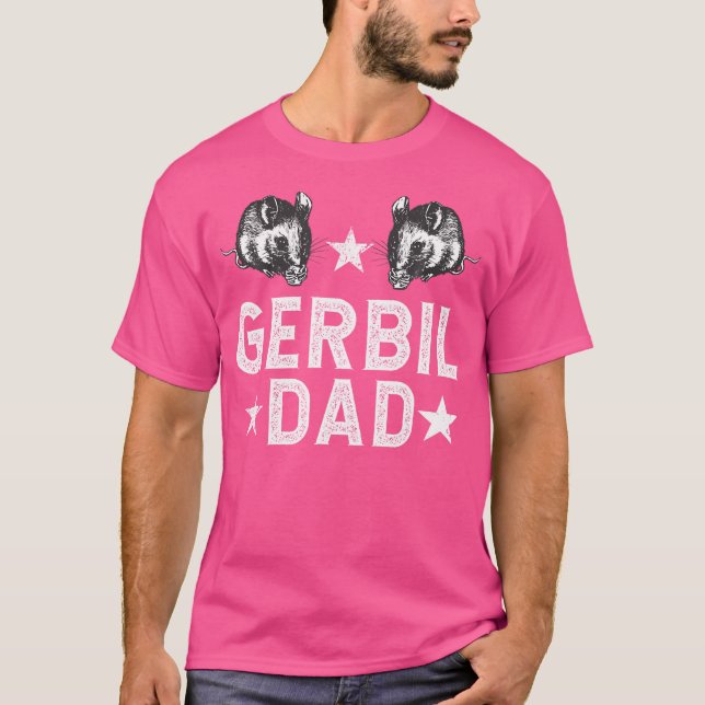 Gerbil Dad Gerbil Lover Gerbil Boy Gerbils T-Shirt (Front)