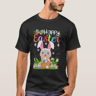 Gerbil Happy Easter Egg Hunt Bunny Ear Gerbil East T-Shirt