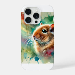 Gerbil in Natural Serenity 310724AREF136 - Waterco iPhone 15 Pro Case