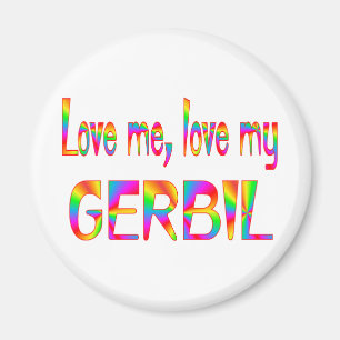 Gerbil Love Magnet