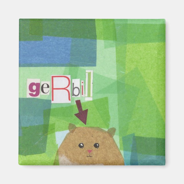 Gerbil Magnet (Front)