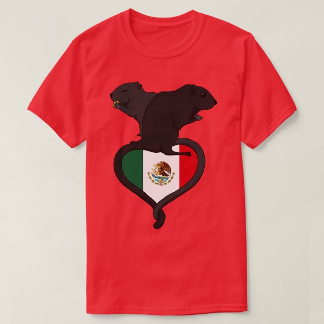 Gerbil Mexico dark T-Shirt (Design Front)
