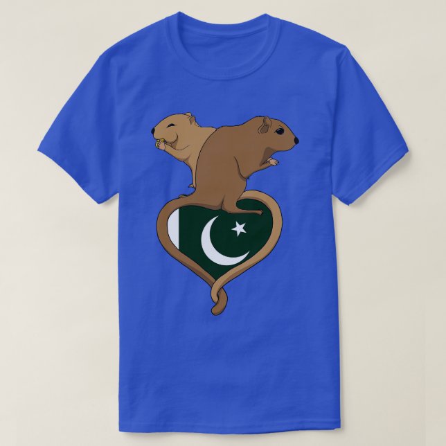Gerbil Pakistan light T-Shirt (Design Front)