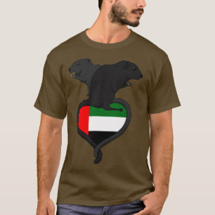 Gerbil United Arab Emirates UAE dark T-Shirt