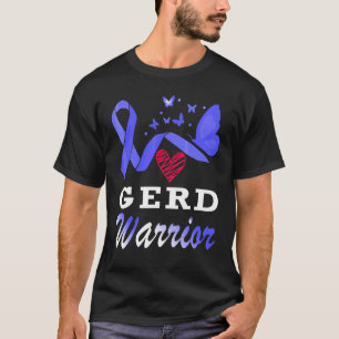 Gerd Warrior Butterfly Awareness Support T-Shirt