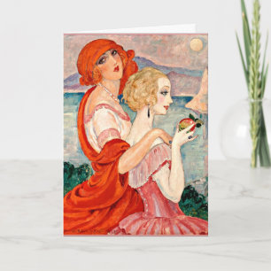 Gerda Wegener — Sur la Route d'Anacapri Card