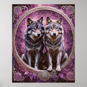 Geri and Freki Poster