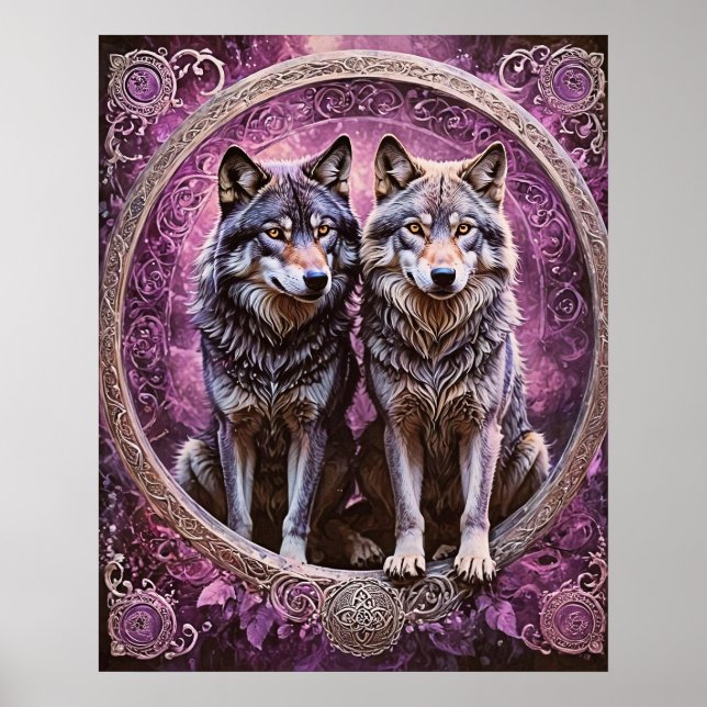 Geri and Freki Poster (Front)