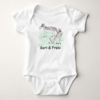 Geri & Freki Baby Bodysuit