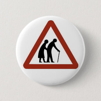 Geriatric Nurse Button