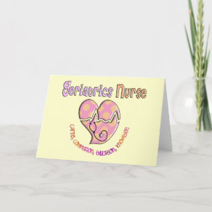 Geriatrics Nurse Gifts Card