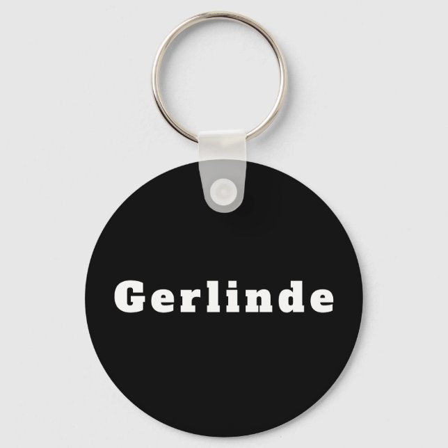 Gerlinde Key Ring (Front)