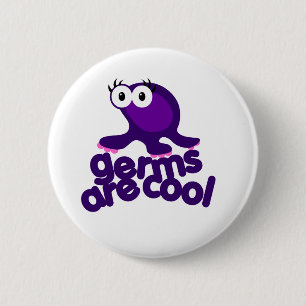 Germ are Cool 6 Cm Round Badge
