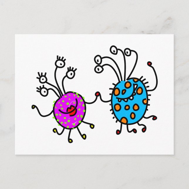 Germ Love Postcard (Front)