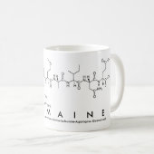 Germaine peptide name mug (Front Right)