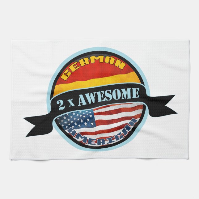 German American Kitchen Towels (Horizontal)