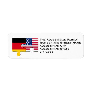 German American Return Address