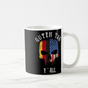 German And American Flag _ _ Guten Tag Yall Coffee Mug