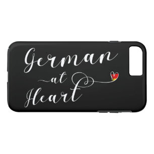 German At Heart Cell Phone Case