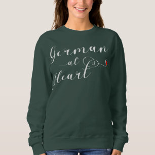 German At Heart, Germany Sweatshirt