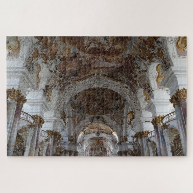german baroque cathedral puzzle  (Horizontal)