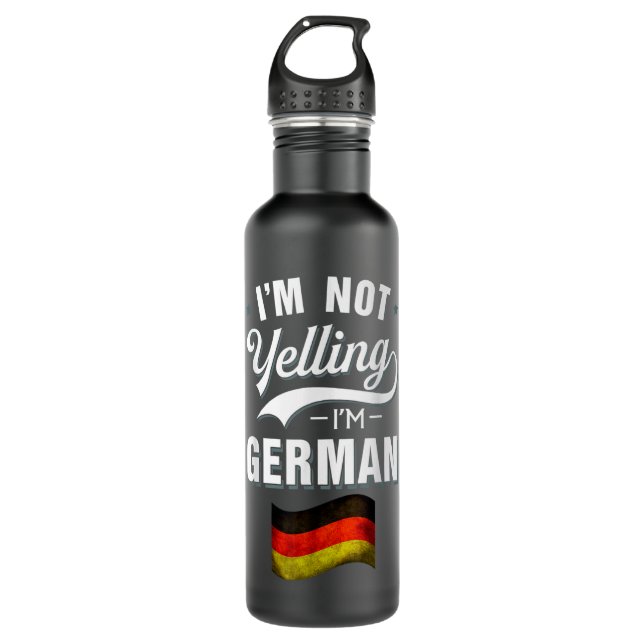 German Battleship Bismarck WW2 Ship  710 Ml Water Bottle (Front)