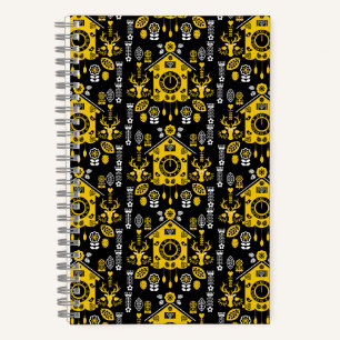 German Bauernmalerei Folk Art Notebook