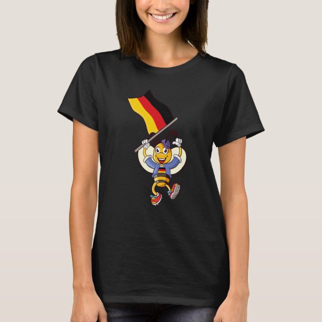 German Bee Germany Fan T-Shirt (Front)