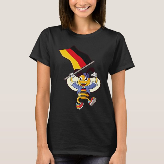 German Bee Germany Fan T-Shirt (Front)