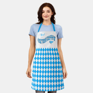 German Beer Festival Custom Name Oktoberfest Apron