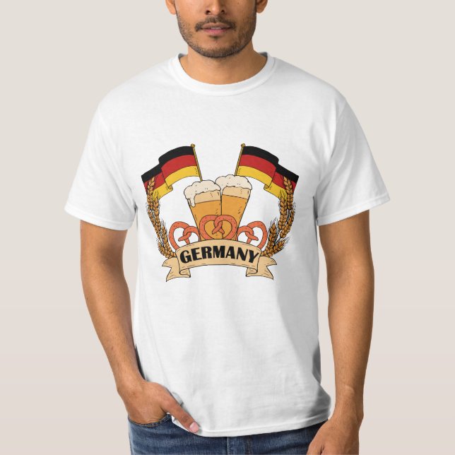 German Beer shirts & jackets (Front)