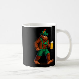 German Bigfoot Sasquatch Beer Lederhose Funny Coffee Mug