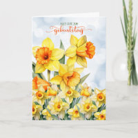 German Birthday Daffodil Garden