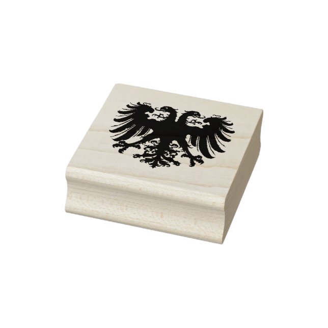 German black eagle flag, double headed eagle rubber stamp (Stamp)