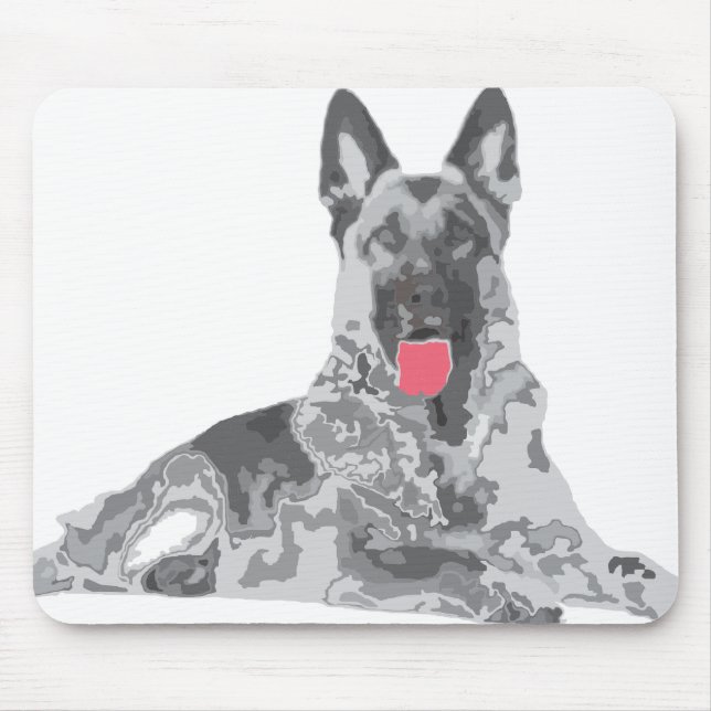 German black mouse mat (Front)