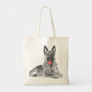 German black tote bag